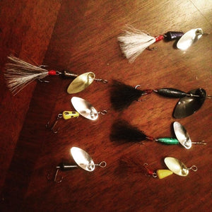 3 Pack Bucktail Inline Spinners