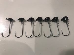 Ned Rig/ Midwest Finesse Rig Shroom Head (10 Pack) With Strong Mustad Hooks!!!