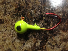 25 Pack 3/8oz or 1/2oz Round Head Jigs Matzuo Sickle 2/0 Red Hooks