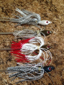 Minnow Style "Shad School Umbrella Rig", Fishing in Floridia, Texas Alabama