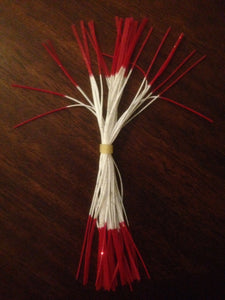 White/ Red Tip