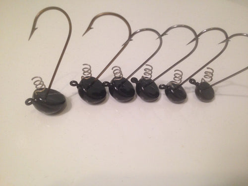 25 Pack Stand Up Shakey Tip-Up Jigs, Light Hooks