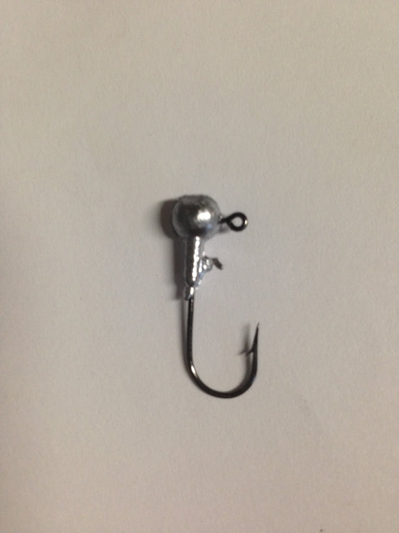 25 Pack 1/32oz, 1/24oz or 1/16oz Round Head Jig  Ice Fishing
