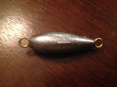 25 Pack Inline Trolling Sinkers 1oz