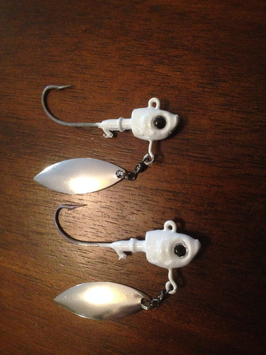 3 Pack Crawdads Saltwater Underspin Shad Jig
