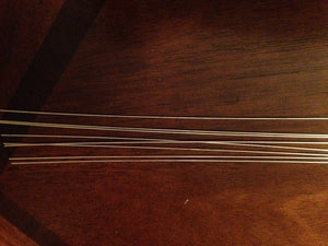 125 Pack Spinnerbait Rig Straight WIRE SHAFT FORMS 8 and 9 inches long  Alabama Bass