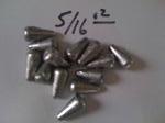 100 Pack You Choose Size Worm Slip Weights Bass Sinkers