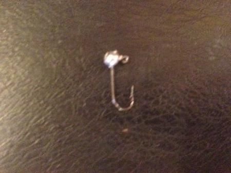 100 Pack 1/80oz Round Head No Collar Jig, Fly Tying Panfish, Trout