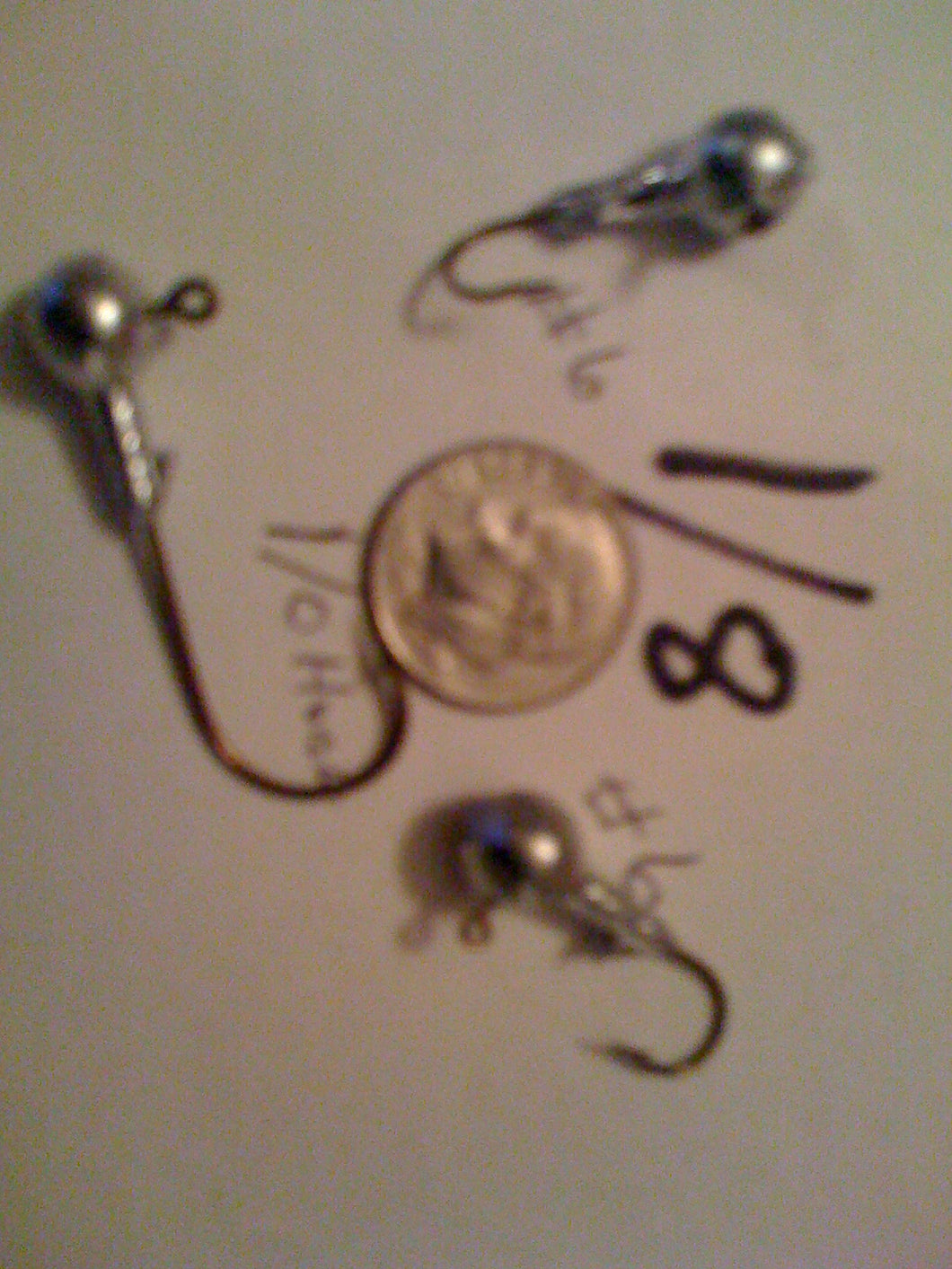 25 Pack 1/8oz Round Head Jig  Ice Fishing