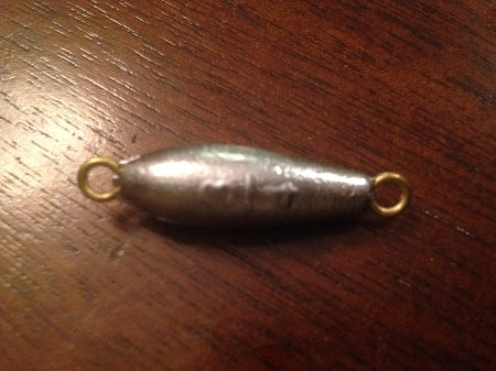 100 Pack Inline Trolling Sinkers 3/4oz