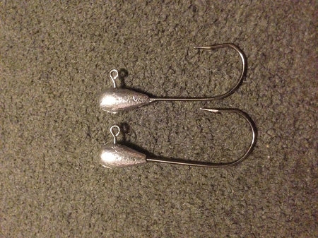 25 Tube Head Jigs 1/8oz Bass, Crappie, Light Hooks – Crawdads Fishing Tackle