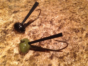 25 Pack 1 1/2oz Painted Weedless Football Jigs