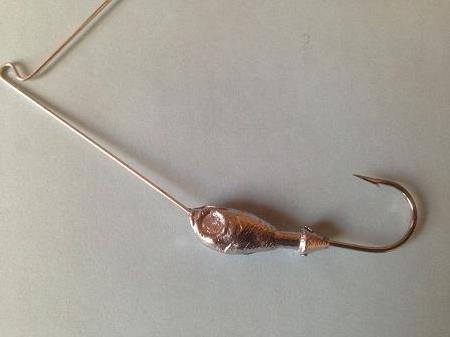 10 Pack Unpainted 1/4oz Minnow Spinnerbait Heads