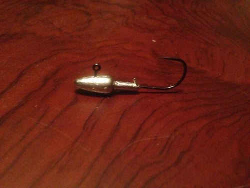 25 Pack Darter Jigs Bass 3/0 Premium Mustad Hook