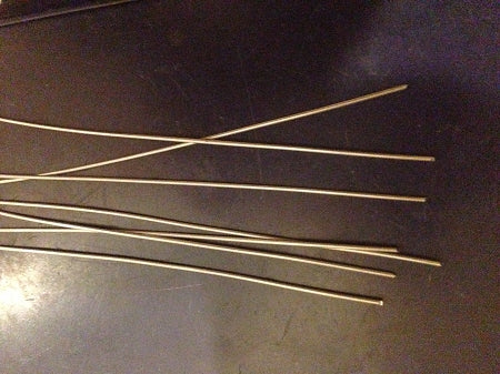50 Pack Straight WIRE SHAFT FORMS 6 inch LURE MAKING .035, .040, .045