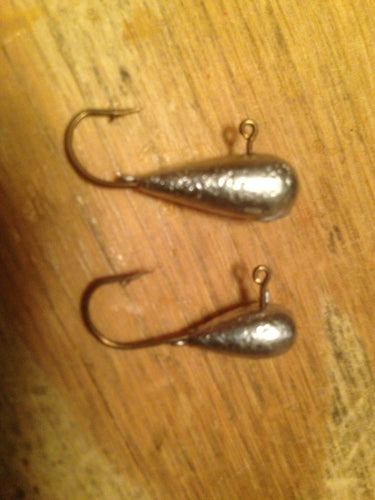 25 Pack Tube Head Jigs 5/16oz or 3/8oz Light Hooks Bass Crappie