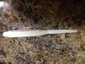 8 Pack of 5 Inch Fluke Shad Jerk Bait w/ Hook Slot Soft Plastic