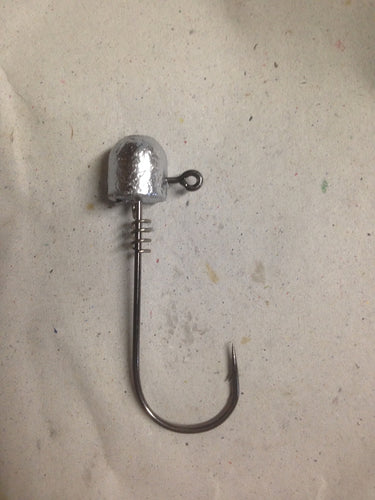 25 Pack Worm Nose Jigs with Screw Loc Great for the Ned Rig Crappie, Bass 